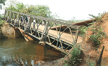 PRESIDENTE DA REPÚBLICA APROVA A REPARAÇÃO DA PONTE SOBRE O RIO NGOLA