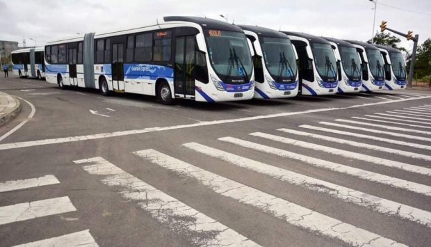 MAIS 95 AUTOCARROS  REFORÇAM MOBILIDADE EM LUANDA