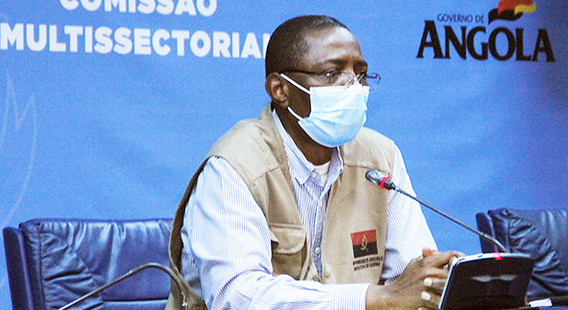 Angola com mais uma morte e um caso positivo