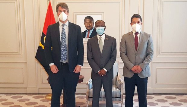 VICE-PRESIDENTE RECEBE DIRECTOR PARA ÁFRICA  DA “ THE NATURE CONSERVANCY”