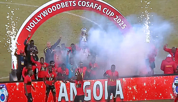ANGOLA: SELEÇÃO NACIONAL CONQUISTA MAIS UM TÍTULO DA TAÇA COSAFA