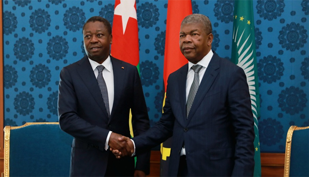 PRESIDENTES JOÃO LOURENÇO E FAURÉ GNASSINGBÉ CONVERSAM SOBRE SEGURANÇA NO LESTE DA RDC