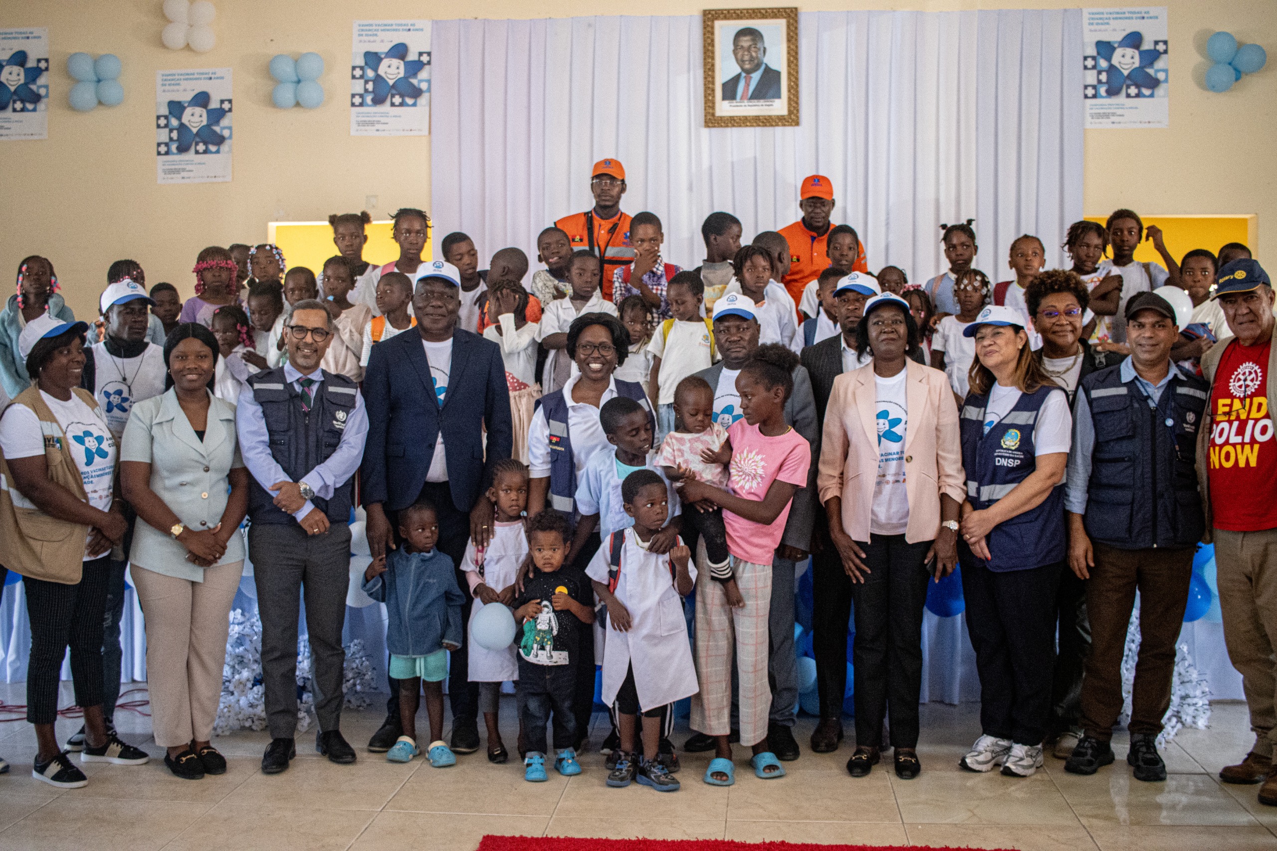 MINISTRA DA SAÚDE ESPERA    EMPENHO DE TODOS  PARA ERRADICAÇÃO DO VERME DA GUINÉ