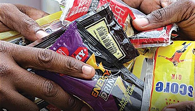 BEBIDAS EM PACOTE COM VENDA PROIBIDA