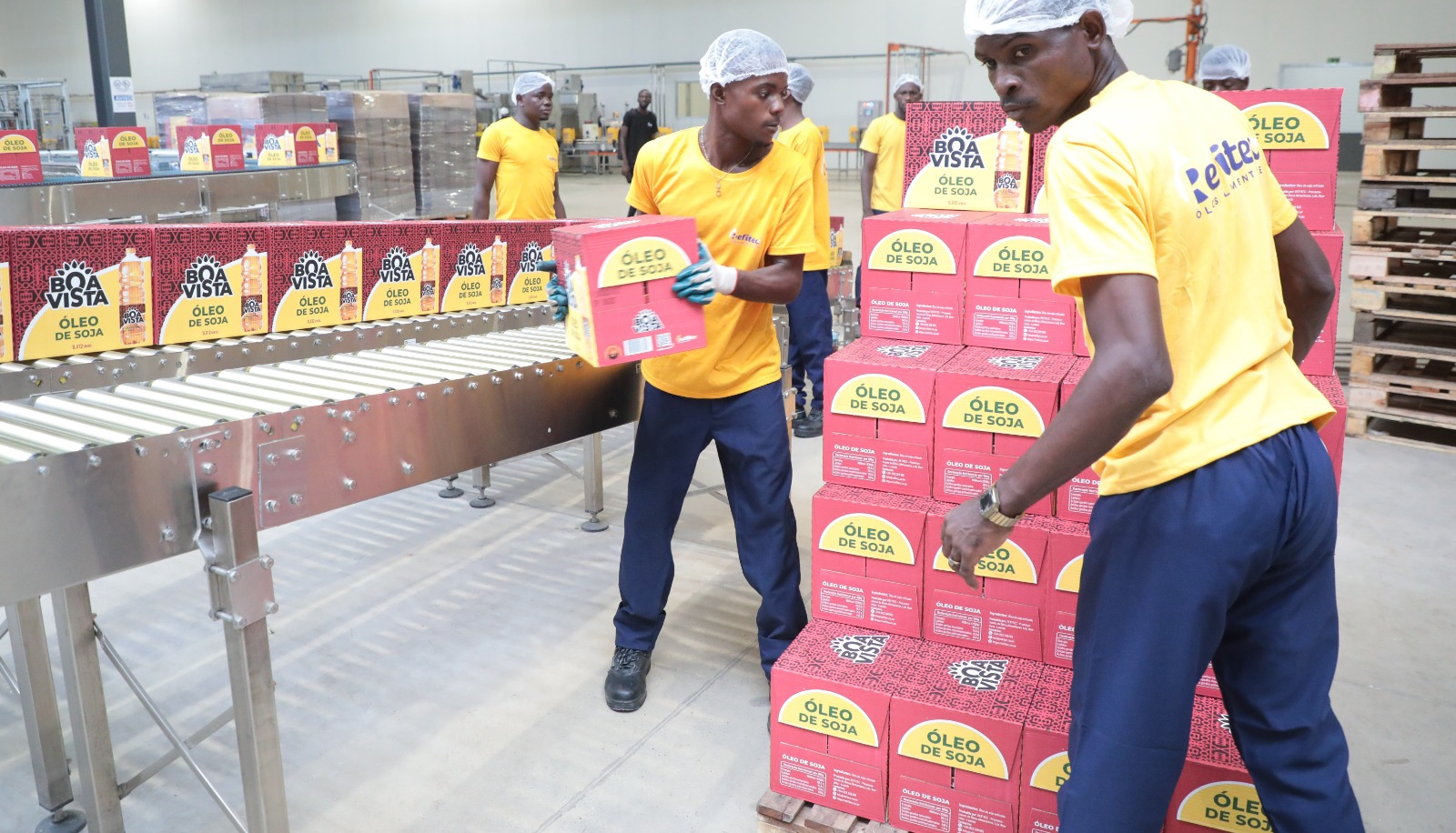 MAIS DE 850 POSTOS DE TRABALHO FORAM CRIADOS NA FÁBRICA DE ÓLEOS ALIMENTARES “ REFITEC”