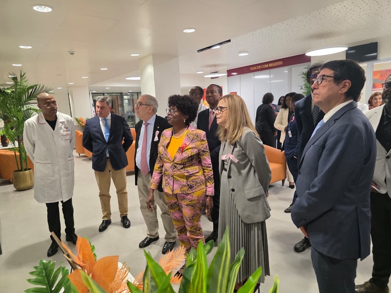 MINISTRA DA SAÚDE VISITA COMPLEXO HOSPITALAR “PEDALÉ”