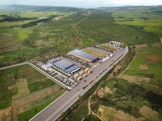 COLOCADA PRIMEIRA PEDRA PARA CONSTRUÇÃO DA PLATAFORMA LOGÍSTICA DA CAÁLA