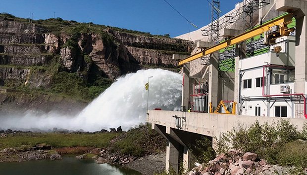 APÓS ABERTURA DAS COMPORTAS DE LAÚCA A SITUAÇÃO  CONTINUA CALMA