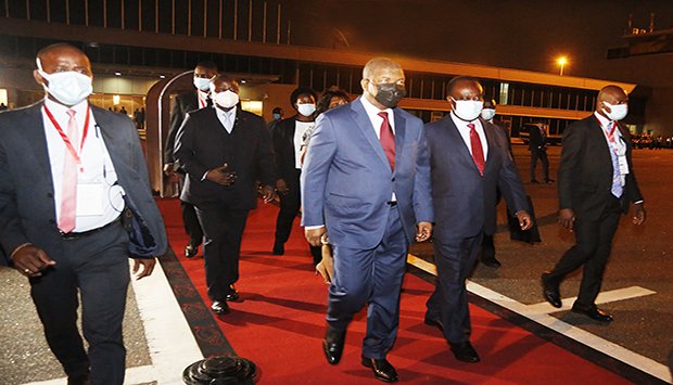 CHEFE DE ESTADO  CUMPRE VISITA DE TRABALHO
