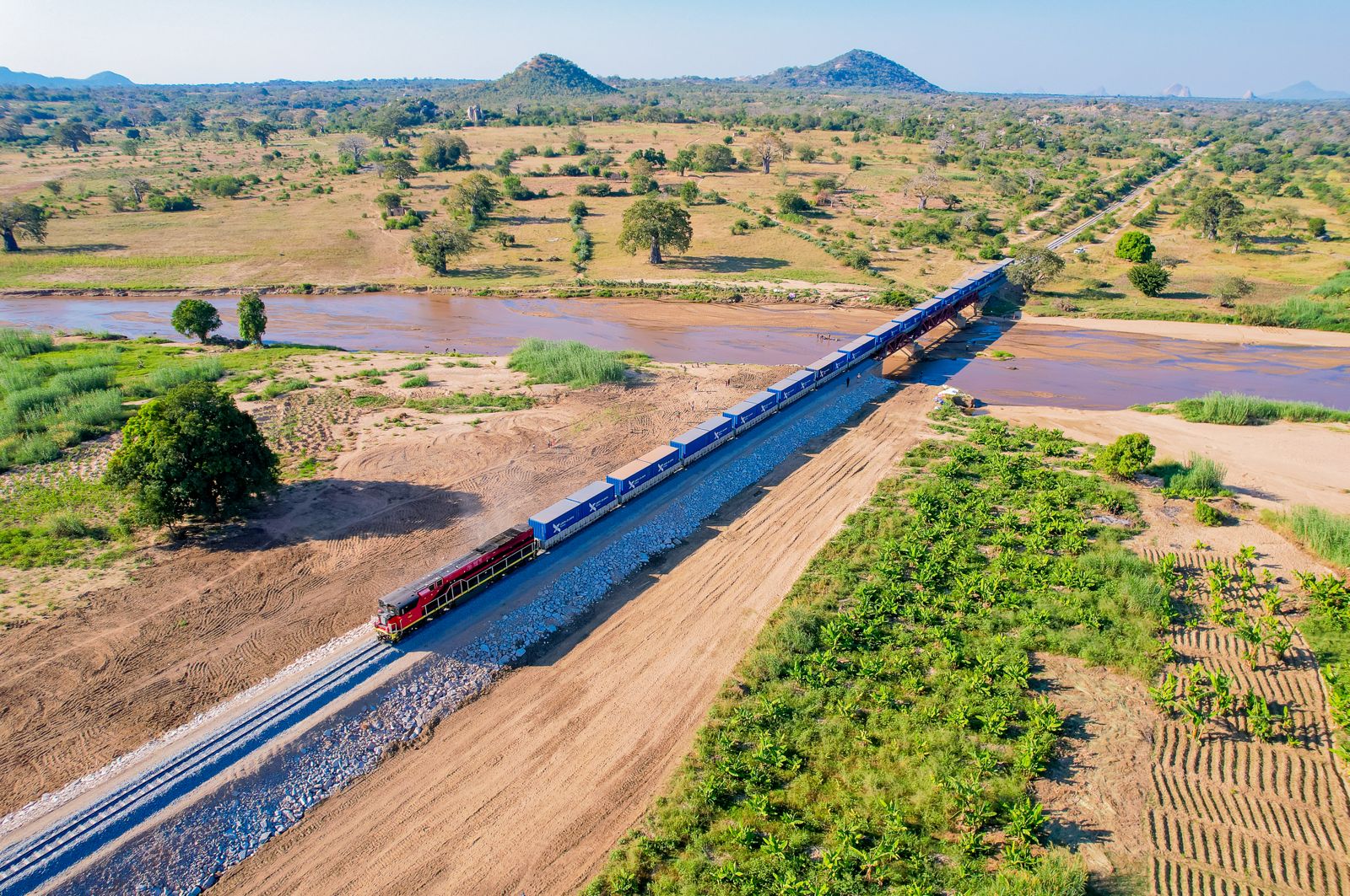 ATLANTIC RAILWAY RECEBEU PRIMEIRO CARREGAMENTO DE COBRE APÓS CHEIAS EM BENGUELA