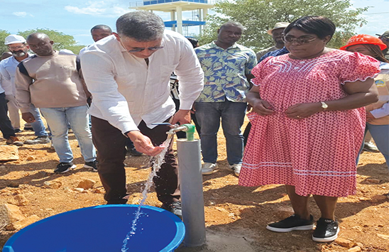 SISTEMA DE ABASTECIMENTO DE ÁGUA É INAUGURDA NO CHITADO